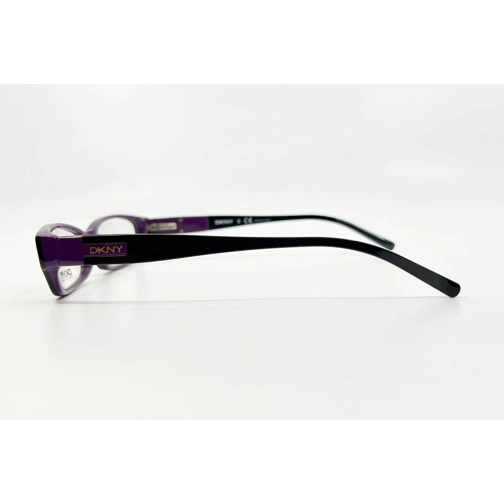 DKNY DY4589 3411 Purple Black Rectangular Eyeglasses Frames 51-16-135 Womens
